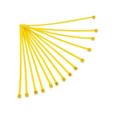 Kabelbinder 4,8 x 280 mm Gelb 100 Stück Kabelbinder ZAP-Technix-Shop
