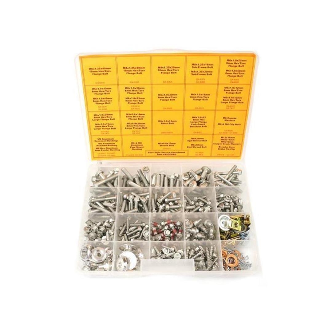 Bolt Service Sortiment Euro Style 370 teilig Schraubenkits Pro-Pack ZAP-Technix-Shop