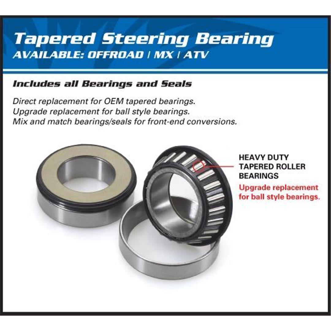 Lenkkopflager Kit CR125/250 90-91,CR 500 90-01,XR 650 00-07 Lenkkopflager ZAP-Technix-Shop