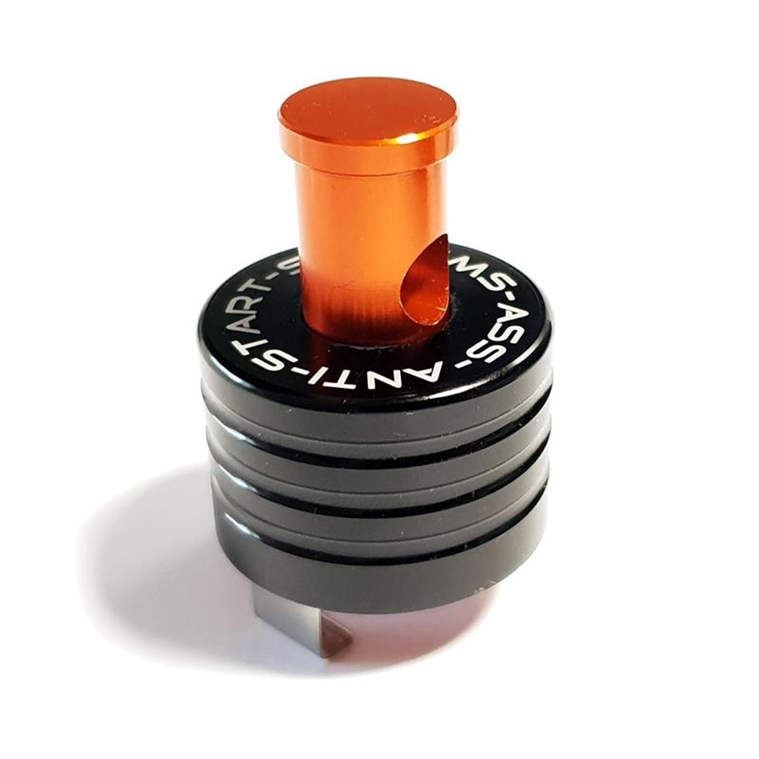 Startknopfsicherung für Motocross und Enduro Maschinen Orange Schalter ZAP-Technix-Shop