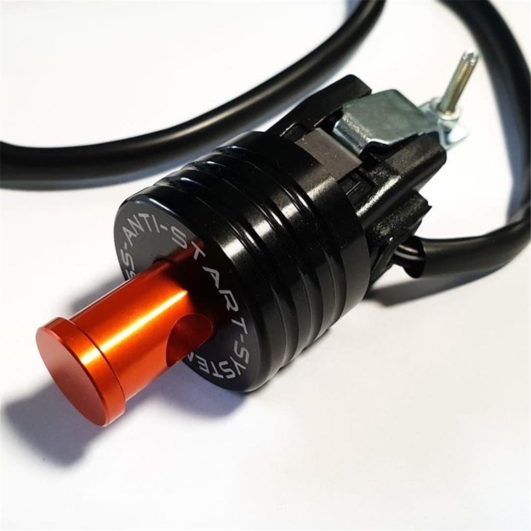 Startknopfsicherung für Motocross und Enduro Maschinen Orange Schalter ZAP-Technix-Shop
