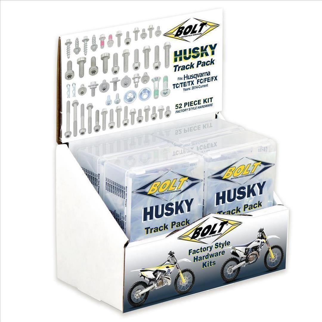 BOLT Track Pack Husqvarna Schraubenkit 6-tlg m. Display Schraubenkits Track-Pack ZAP-Technix-Shop