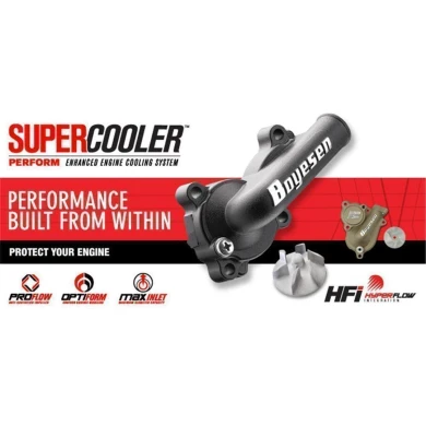 Boyesen SUPERCOOLER Wasserpumpendeckel und Impellerkits Yamaha YZ 250F 19- Schwarz Boyesen SUPERCOOLER ZAP-Technix-Shop
