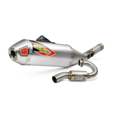 Pro Circuit T-6  Stainless Steel System Kawasaki KX 250F 20 SS/AL Kawasaki 4T Komplett Anlage ZAP-Technix-Shop
