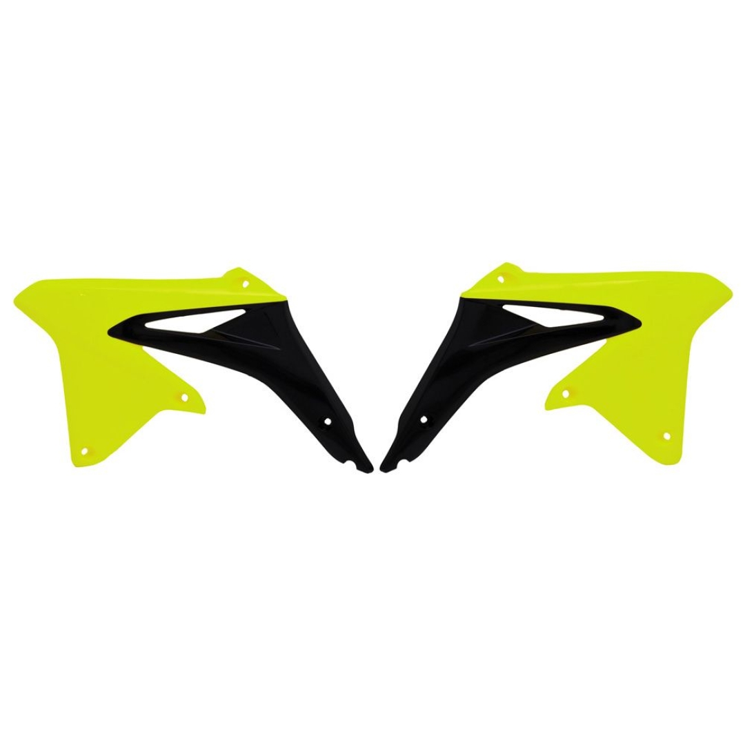 Kühlerspoiler RMZ 450 08-17 neon gelb/schwarz Suzuki Kühlerspoiler ZAP-Technix-Shop