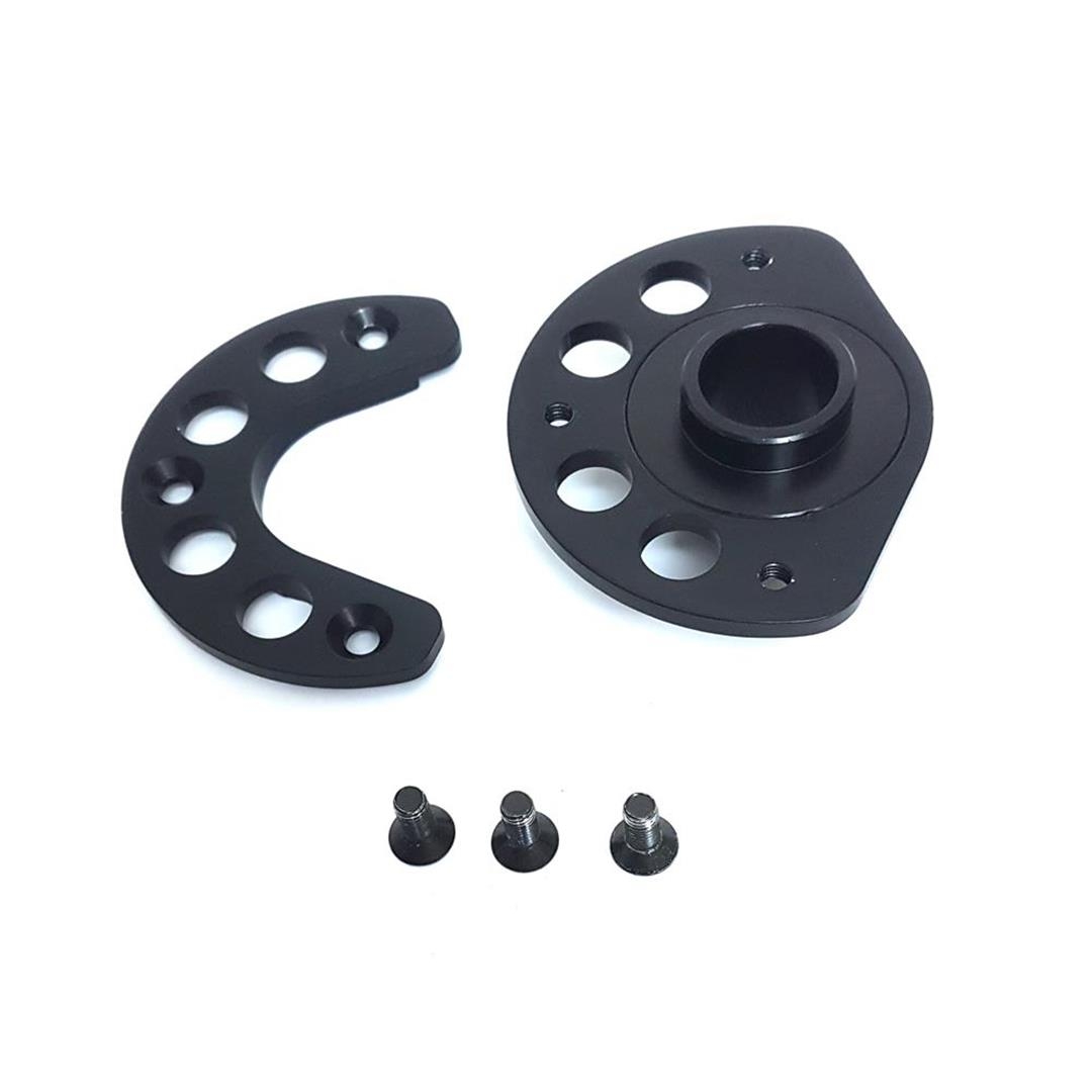 Rtech Bremsscheibenschutz Montage Kit Kawasaki KX 450 19- Schwarz Bremsscheibenschutz ZAP-Technix-Shop