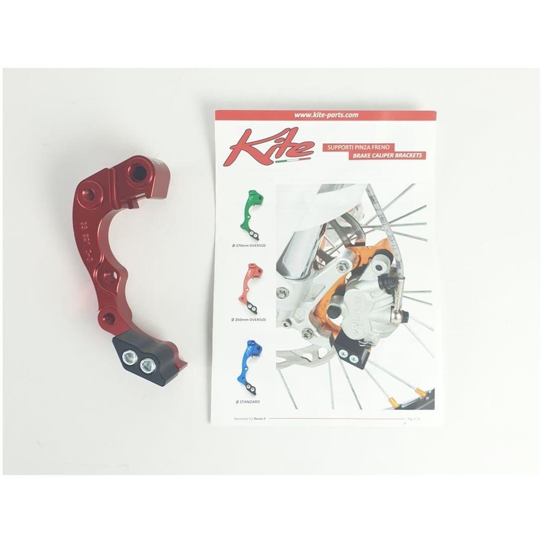 Kite Adapter Honda CRF 250/450 19- für 270mm Bremsscheiben Rot Honda Bremsscheiben ZAP-Technix-Shop