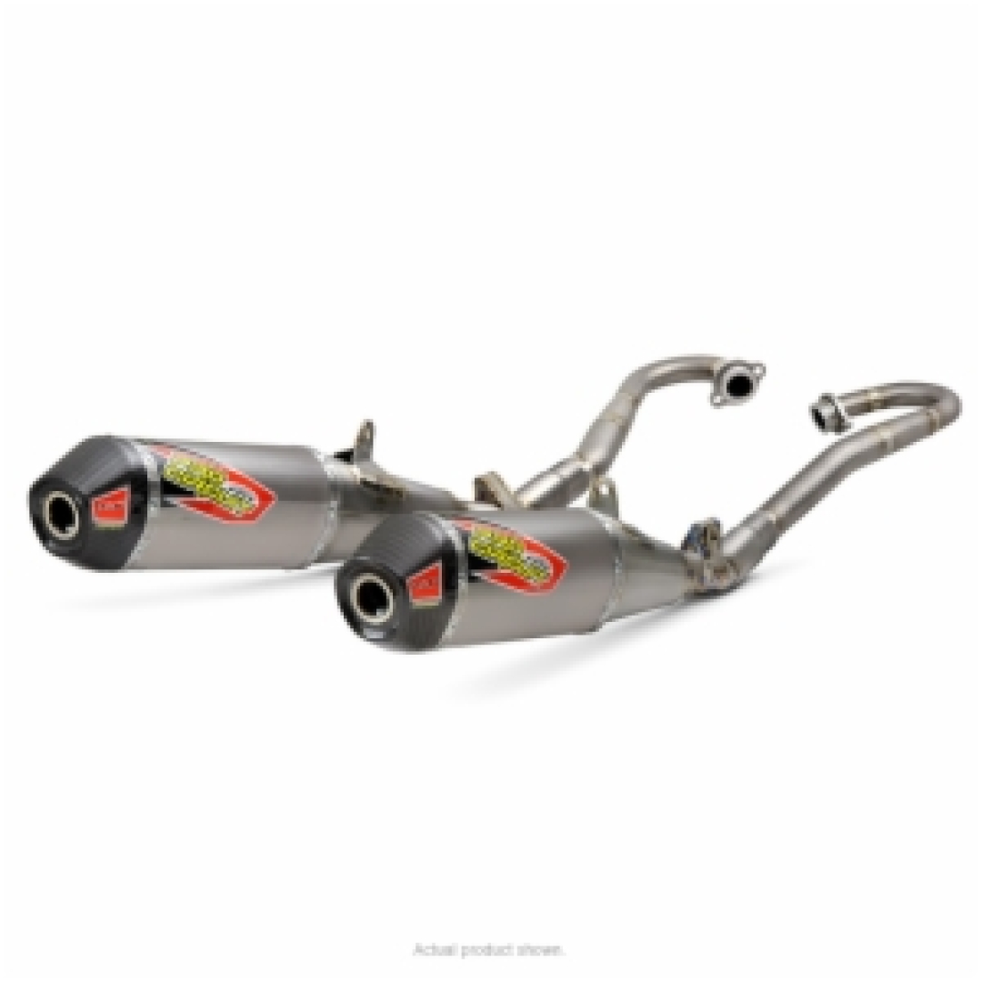 Pro Circuit Ti-6 Dual System Honda CRF 250 20-21 Ti/Ti/CR Honda 4T Komplett Anlage ZAP-Technix-Shop