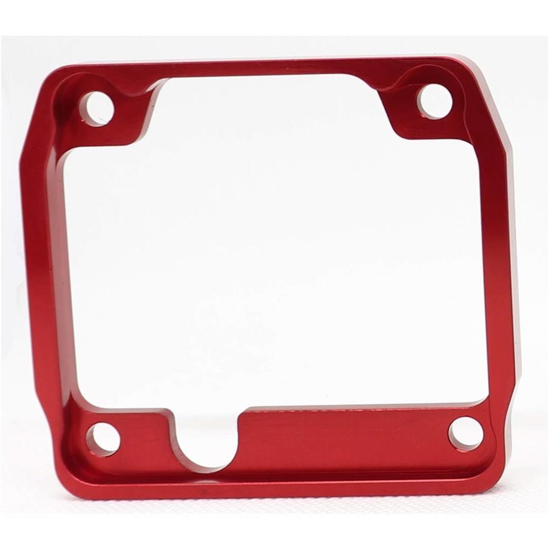 Lectron Float Bowl Bracket Gefräst Rot Zubehör Lectron Vergaser ZAP-Technix-Shop