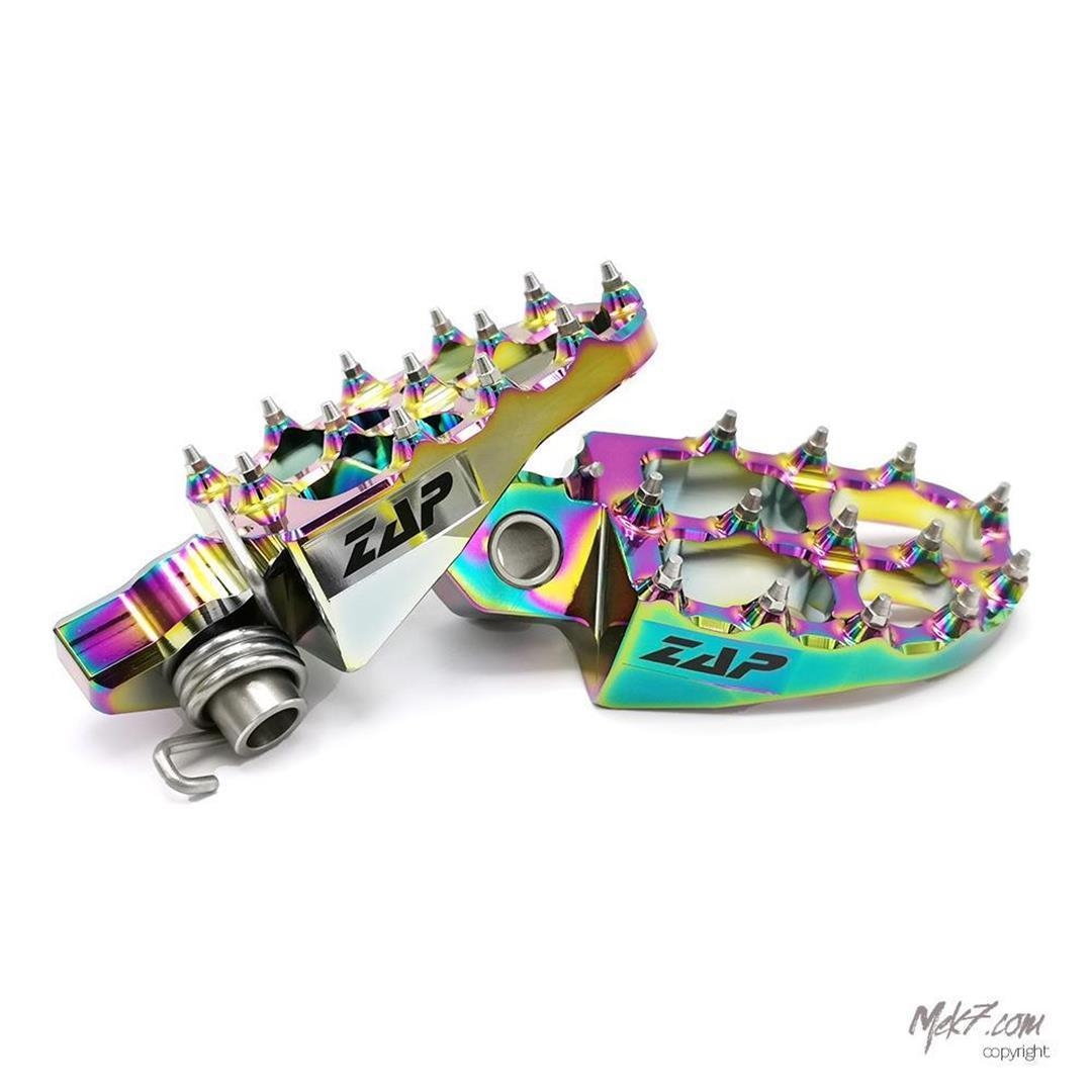ZAP E-Peg Fußrasten Beta RR 2020- Rainbow Limited Edition Beta Fußrasten ZAP-Technix-Shop