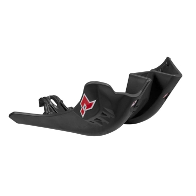 Rtech Plastik Motorschutz für KTM EXC 150 TPI 20-23, Husqvarna TE 150i 20-23 Schwarz Motorschutz KTM ZAP-Technix-Shop