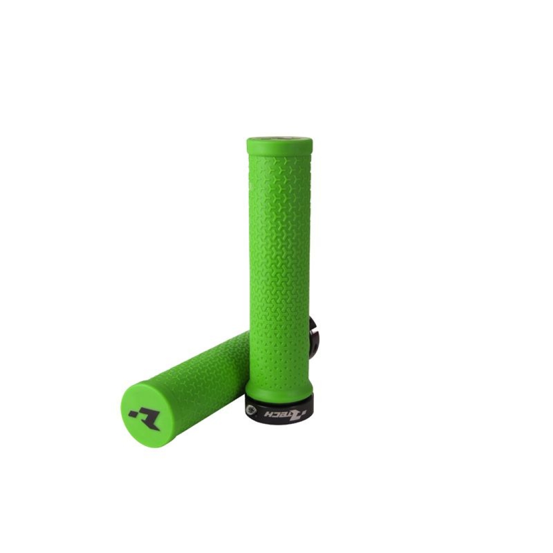 R-Bike Fahrrad Lock-on Griffe Neon Grün Fahrrad | MTB ZAP-Technix-Shop