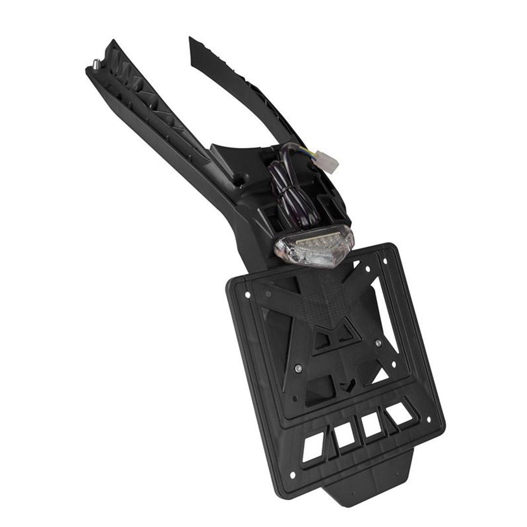 Kennzeichenhalter / Rücklicht für KTM EXC 20-23 mit Integra system Schwarz Kennzeichenhalter ZAP-Technix-Shop