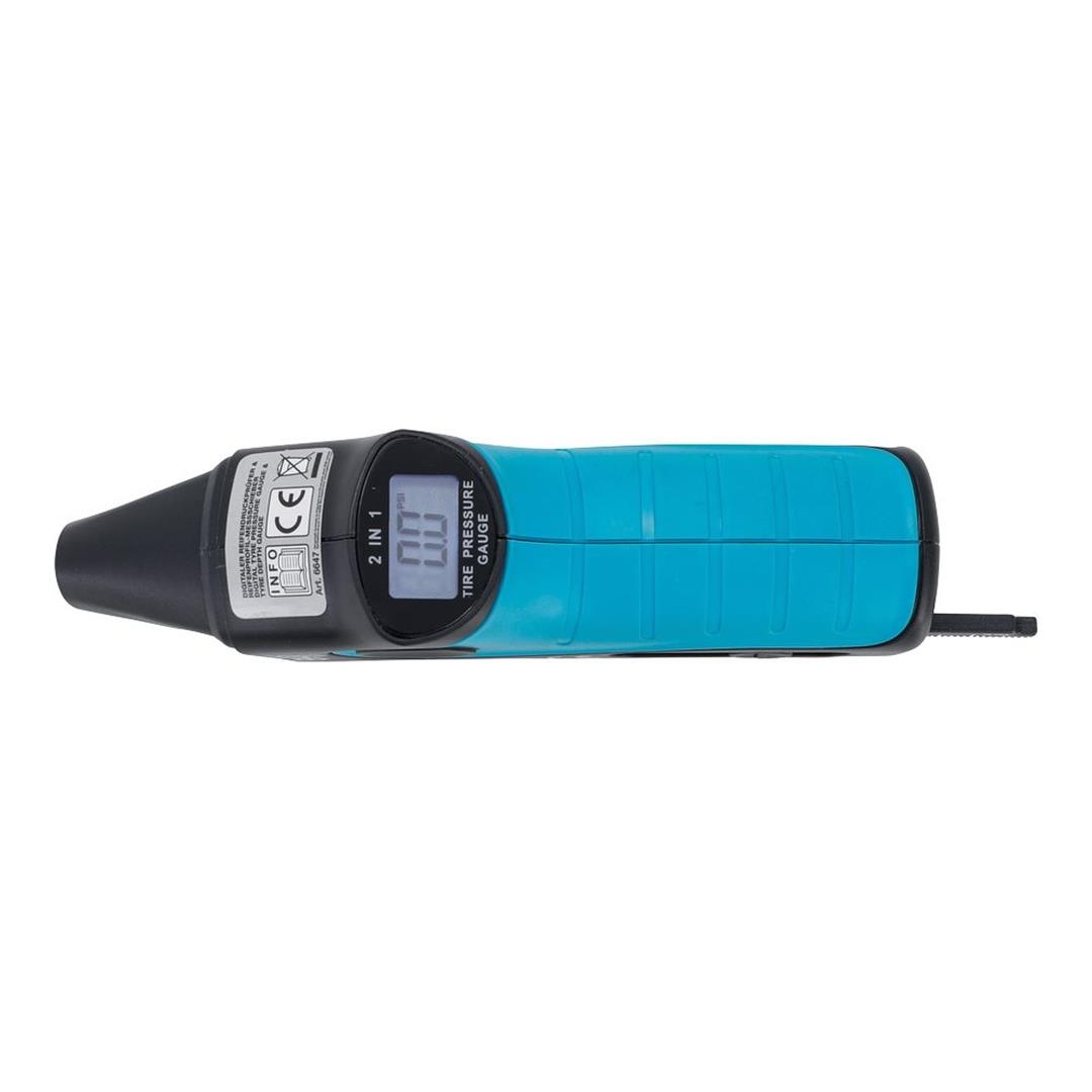 Digitaler Reifendruckprüfer & Reifenprofil-Messschieber | 2-IN-1 Enduro Reifen ZAP-Technix-Shop