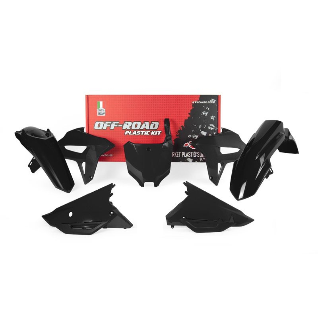 Plastikkit Honda CRF 450 2021- / CRF 250 2022- Schwarz 6tlg. Honda Plastik-Kits ZAP-Technix-Shop