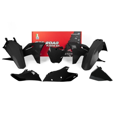 Plastikkit GasGas MC/MC-F 125-450 21- Schwarz 6-teilig GasGas Plastikkits ZAP-Technix-Shop