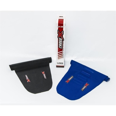 CrossX Sitzbezug UGS-WAVE Yamaha YZ 125/250 2022- Schwarz Blau Yamaha Bezüge ZAP-Technix-Shop