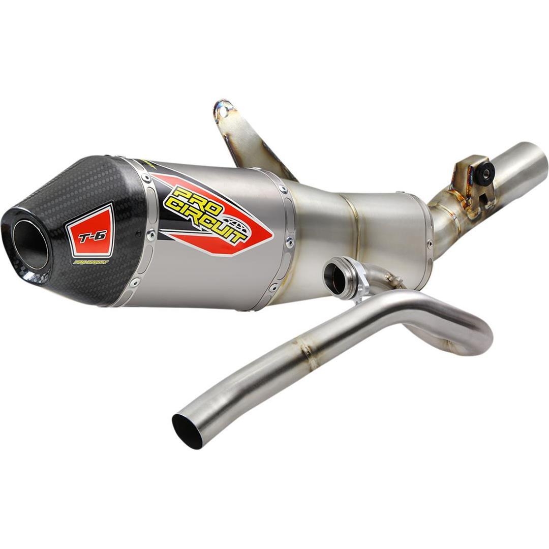 Pro Circuit T-6 GP System Honda CRF 450 21- SS/Ti/CR Honda 4T Komplett Anlage ZAP-Technix-Shop