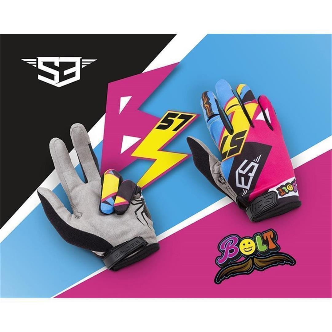 Billy Bolt Handschuhe by S3 Größe Kids M MX Bekleidung ZAP-Technix-Shop