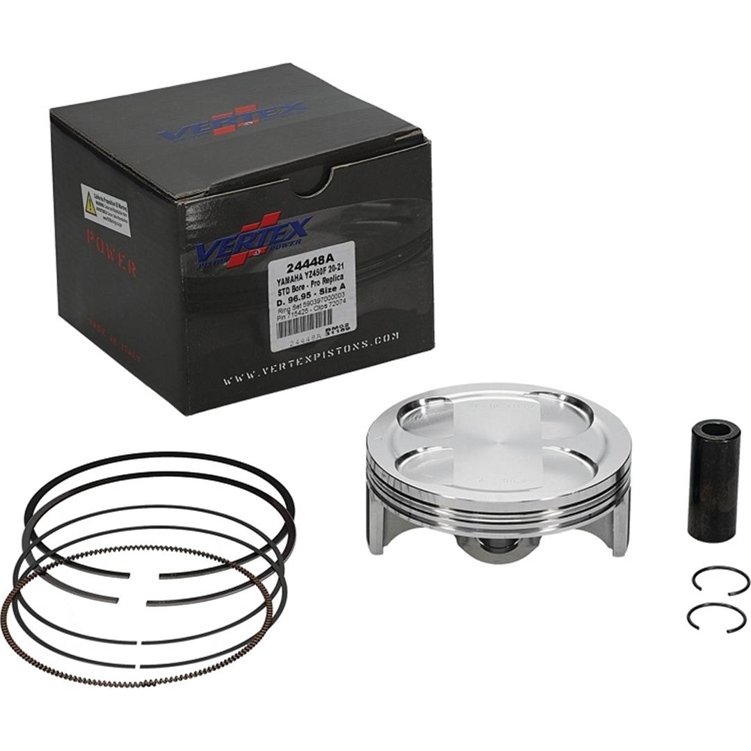 Vertex Kolben YAMAHA YZ 450F 20-22, WR 450F 21-23, Fantic XXF 450 22, XEF 450 22- A Maß 96,95 4 Takt Yamaha ZAP-Technix-Shop