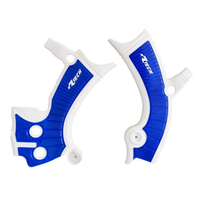 Rtech Grip Rahmenschützer Yamaha YZ 250F 19-23, 450F 18-22 Weiß/Blau Yamaha Rahmenschützer ZAP-Technix-Shop