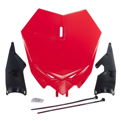 Rtech Factory Nummerntafel vorn BETA RR 20- Rot Beta Nummerntafel ZAP-Technix-Shop