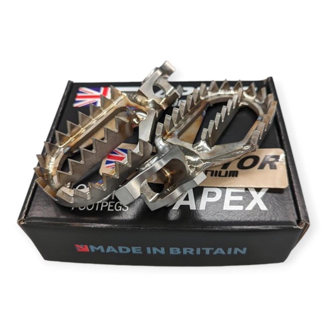 Raptor Titan MX Fußrasten Yamaha YZ 450F 23- Raptor Titanium ZAP-Technix-Shop