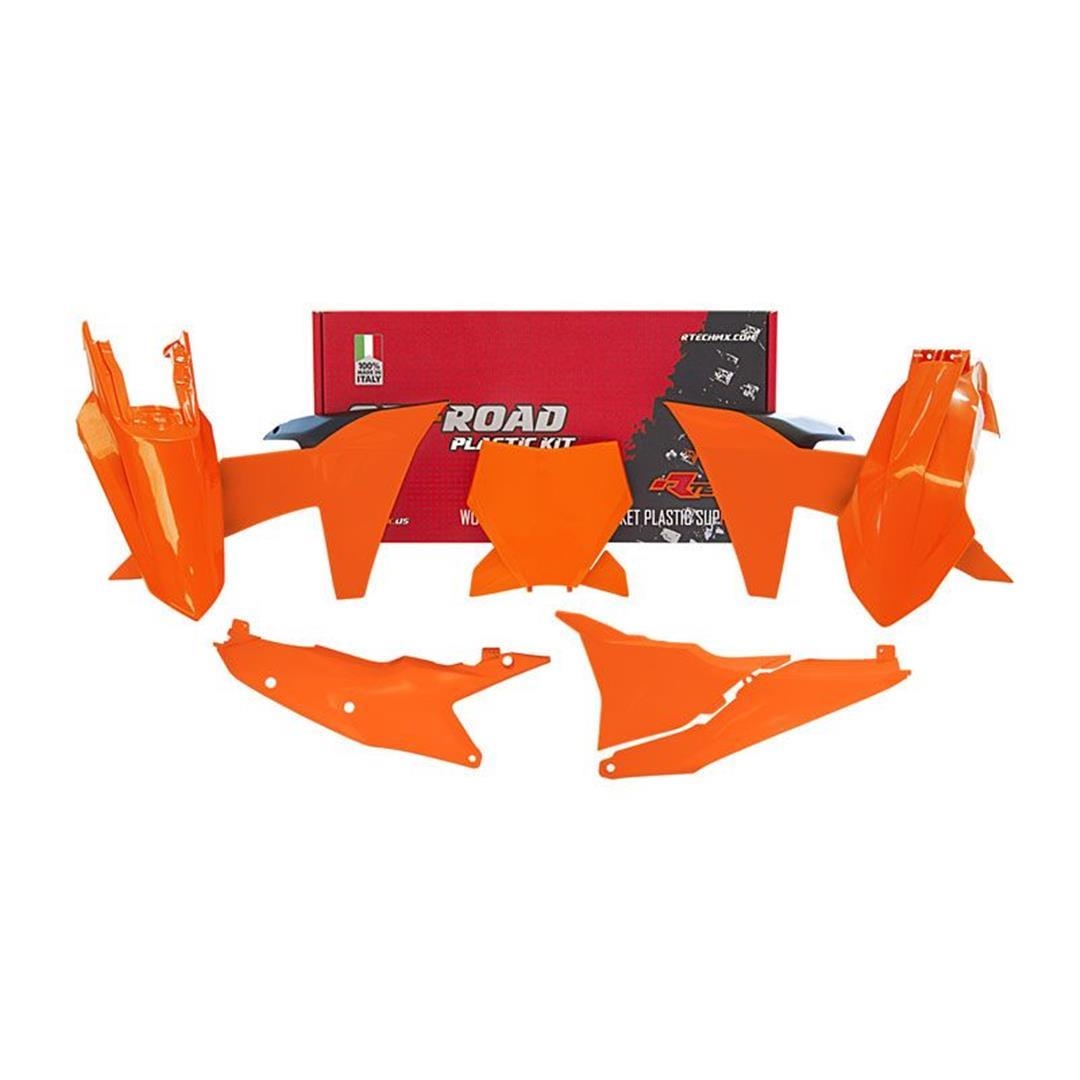 Rtech Plastikkit für KTM SX/SX-F 23- Orange 6tlg RTech KTM Plastik-Kits ZAP-Technix-Shop