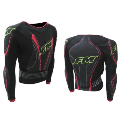 FM Bodyguard Air Jacket Schwarz Größe L/XL Zulauf ZAP-Technix-Shop