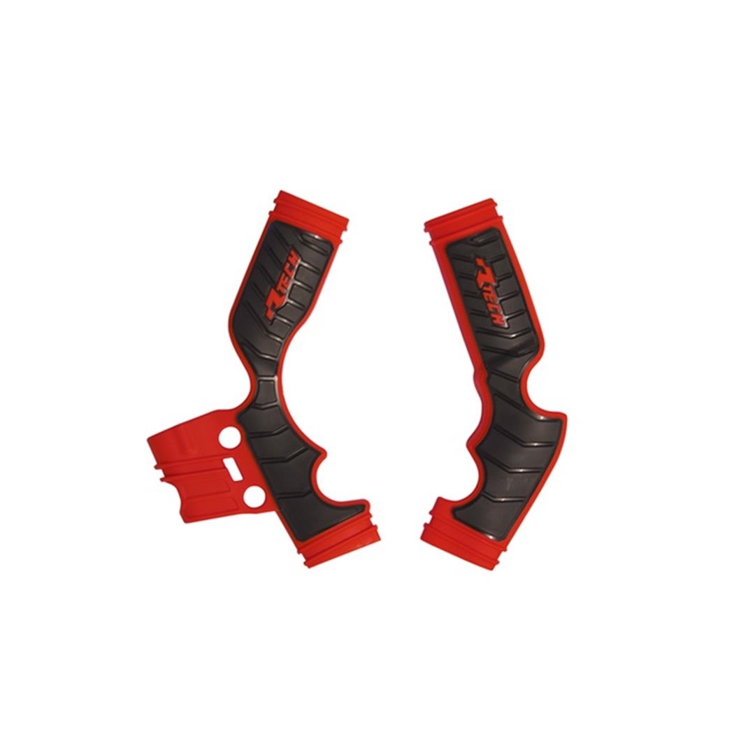 Rtech Grip Rahmenschützer für GasGas MC 65 21-23 Rot/Schwarz Zulauf ZAP-Technix-Shop