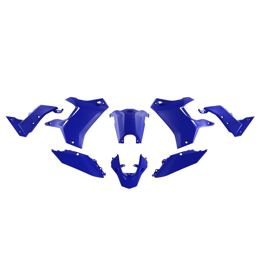 Rtech T7 REVOLUTION Plastik kit für Yamaha Tenerè 700 2019-2024 Blau Tenere Plastikkits ZAP-Technix-Shop