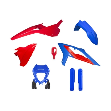 Rtech Factory Komplett Kit Beta RR 2023- Rot/Blau Racing 7-teilig Beta Plastik-Kits ZAP-Technix-Shop