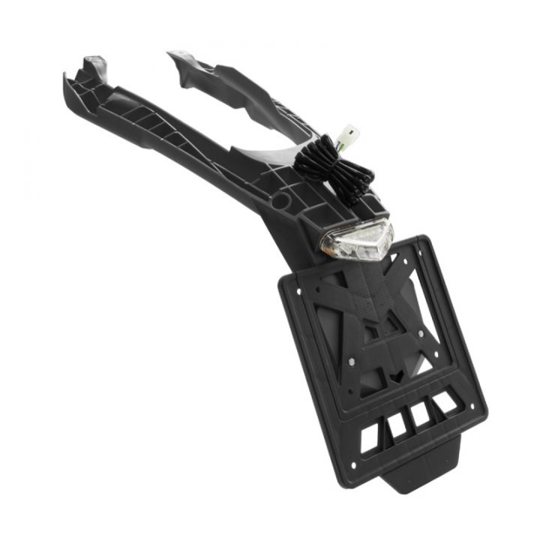 Rtech Kennzeichenhalter / Rücklicht für KTM EXC 24- mit Integra system Schwarz Kennzeichenhalter ZAP-Technix-Shop