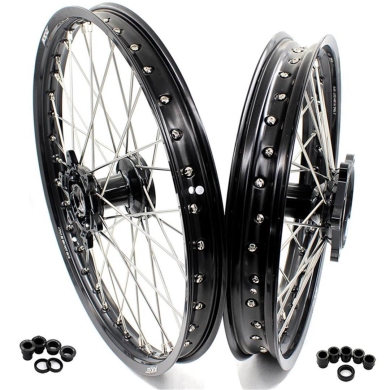 KKE Radsatz für Yamaha/Fantic 21×1.60/19×2.15 Schwarz Yamaha Räder ZAP-Technix-Shop