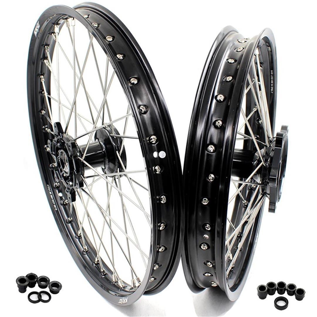KKE Radsatz für Honda CRF 450 13-, 250 14-25 21×1.60/19×2.15 Schwarz Honda Räder ZAP-Technix-Shop
