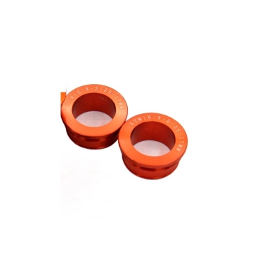 KKE, ZAP M1, SM Pro Buchsen hinten für KTM, Husqvarna, GasGas 25mm Achsen Orange Zulauf ZAP-Technix-Shop