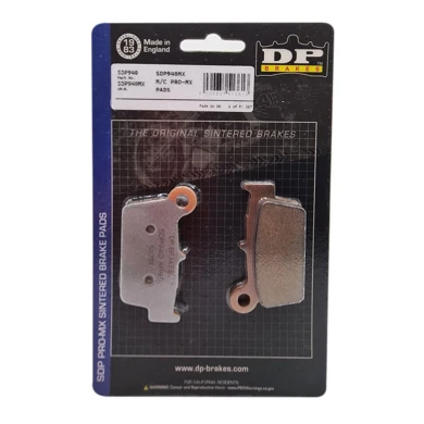 DP PRO-MX Bremsbeläge hinten für Nissin Yamaha YZ(F) 03-, KXF 04-, RM(Z) 04-, Beta RR 13- Zulauf ZAP-Technix-Shop