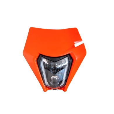 Rtech Lampenmaske mit Led Scheinwerfer für KTM EXC 14-23 mit E-Nummer RTech KTM Lampenmasken ZAP-Technix-Shop