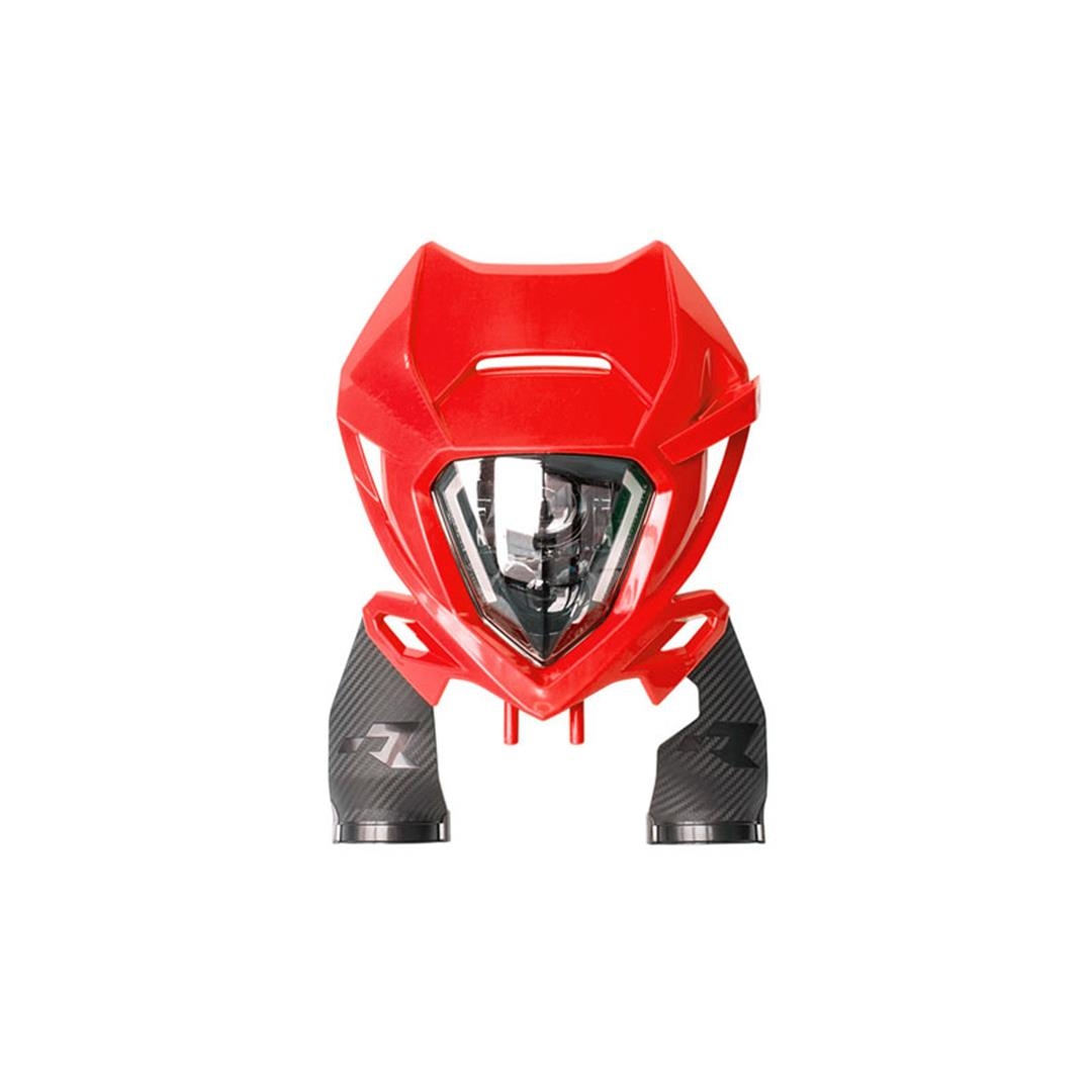 Rtech Lampenmaske mit Led Scheinwerfer für Beta RR 20-24 mit E-Nummer Beta Kühlerspoiler ZAP-Technix-Shop