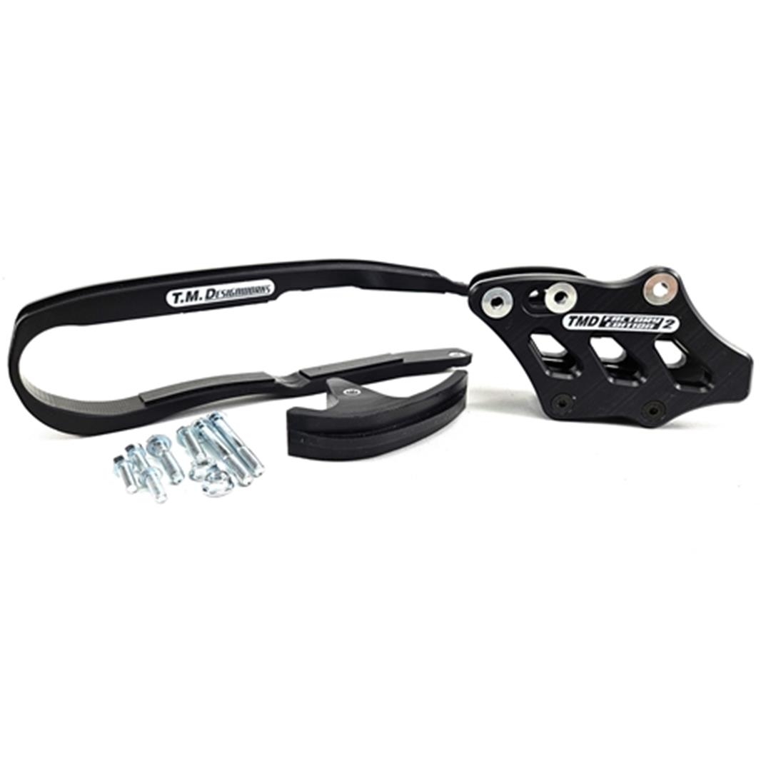 TMD Kettenführungskit für Kawasaki KX 450 24-, 250 25- Schwarz Zulauf ZAP-Technix-Shop