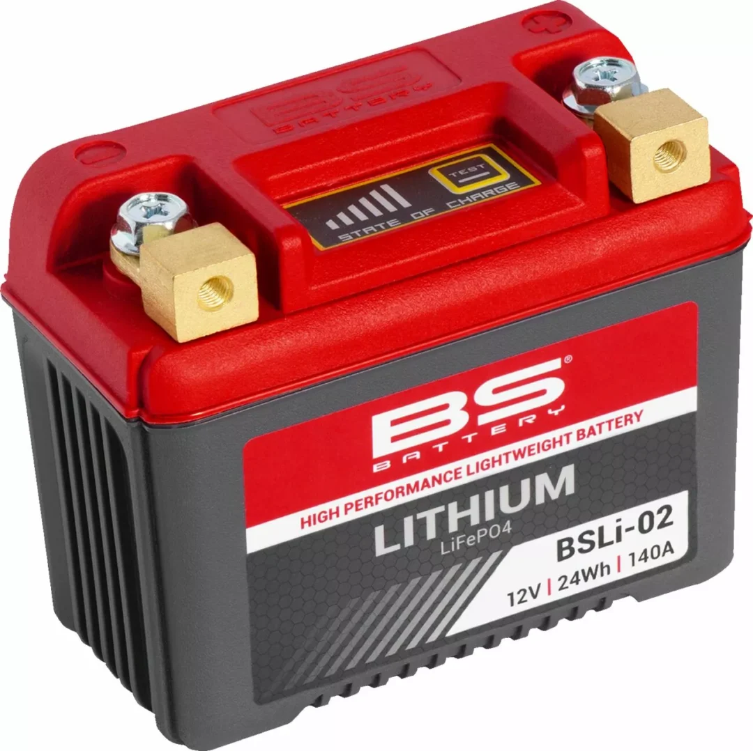 Lithium Battery BSLI BSLi-02 12V 2Ah (24Wh) 140A u.a. für KTM, HSQ,GasGas Enduro Modelle Batterien ZAP-Technix-Shop