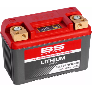 Lithium Batterie BSLI BSLi-04 12V 4Ah (48Wh) 280A für Modelle ab 600ccm Batterien ZAP-Technix-Shop