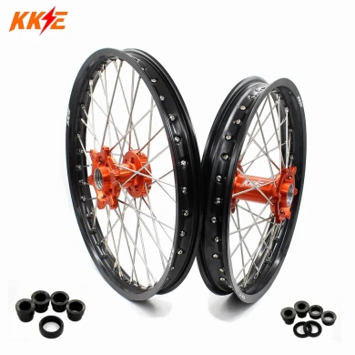 KKE Radsatz für KTM EXC 03-25 21×1.60/18×2.15 Orange KTM Räder ZAP-Technix-Shop