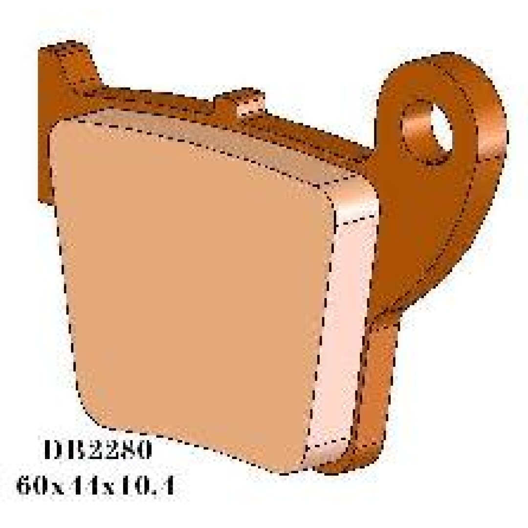 Bremsbeläge hinten Honda CR(F) 02- Bremsbeläge ZAP-Technix-Shop