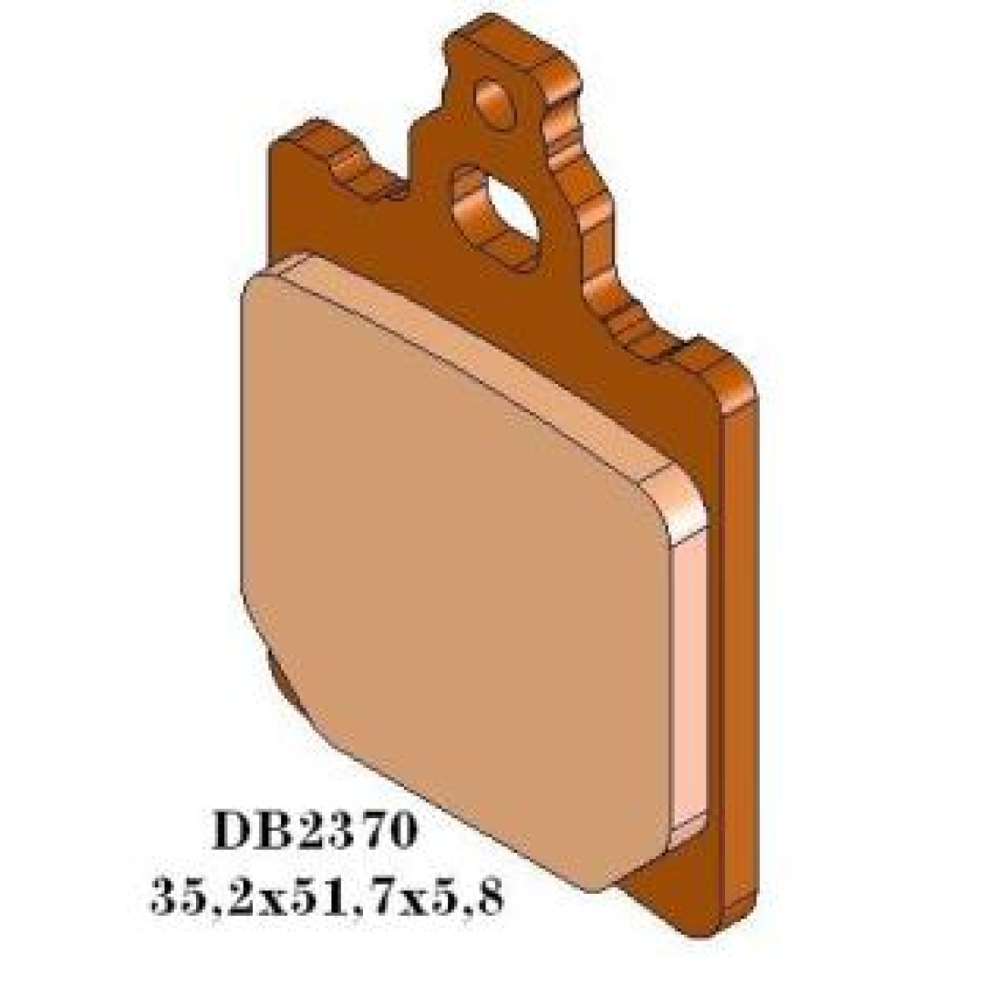 Bremsbeläge hinten für KTM SX 65 02 – 03 Bremsbeläge ZAP-Technix-Shop