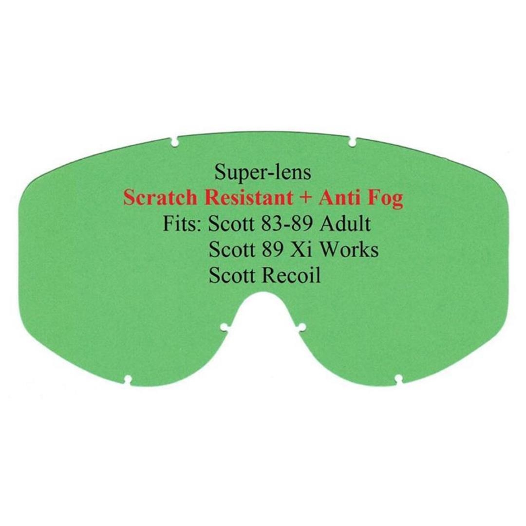E-Glas Scott 83-89 kratzfest klar 83/89 ZAP-Technix-Shop