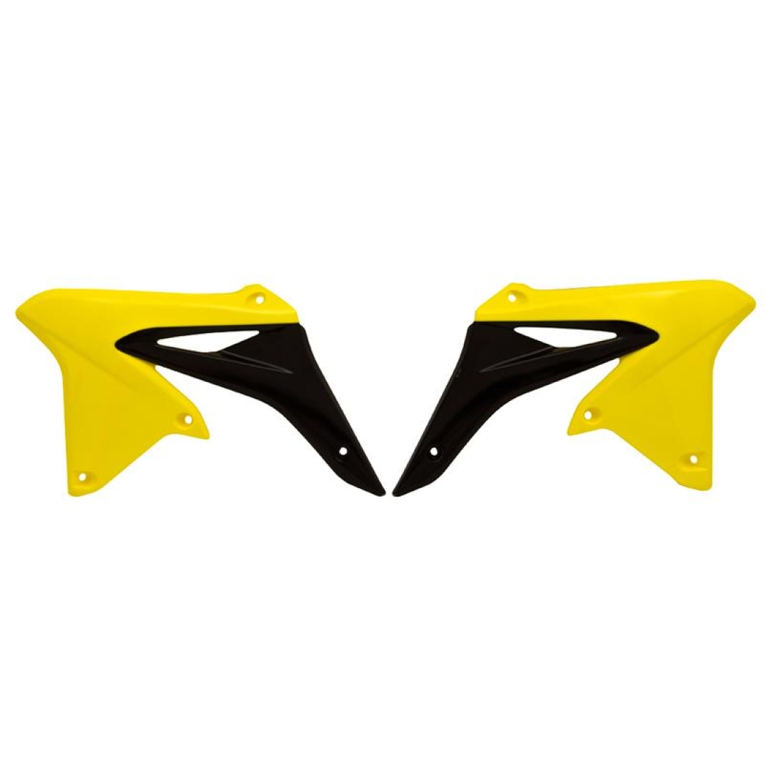 Kühlerspoiler RMZ 250 10-18 gelb/schwarz Suzuki Kühlerspoiler ZAP-Technix-Shop
