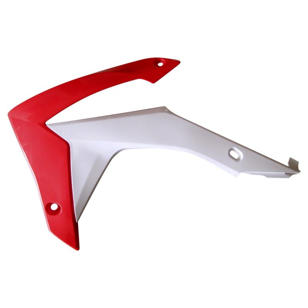 Kühlerspoiler Honda CRF 450 13-16 / CRF 250 14-17 rot/weiss Honda Kühlerspoiler ZAP-Technix-Shop