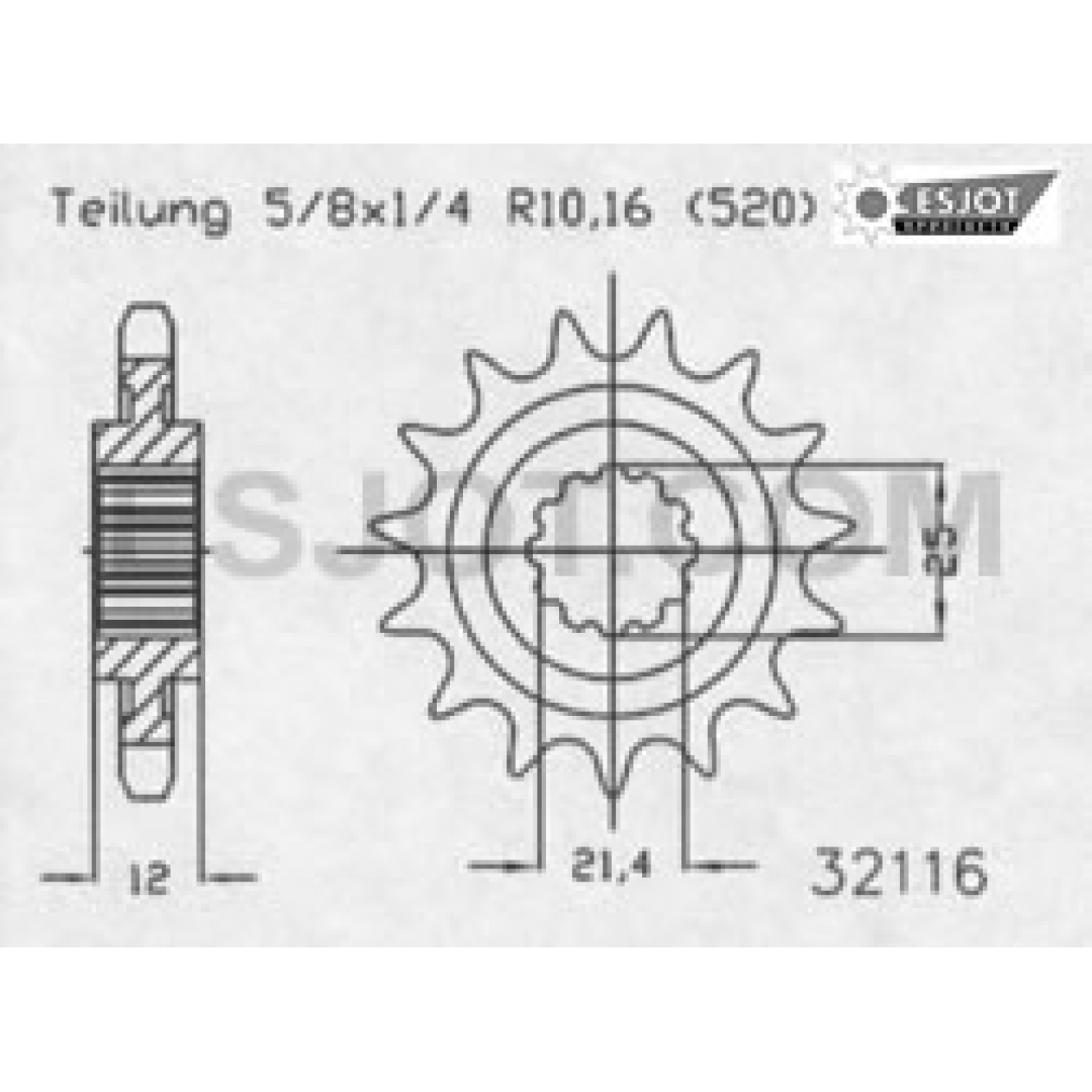 Motorritzel ( D ) Husaberg -06 13Zähne Sonstige Motorritzel ZAP-Technix-Shop