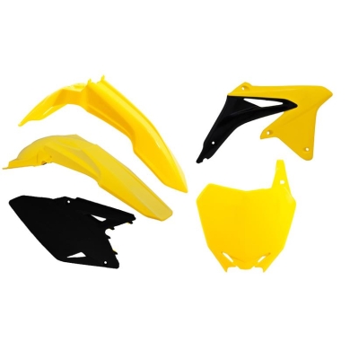 Plastikkit RMZ 450 08-17 Gelb/Schwarz OEM 2017 5 tlg. Suzuki Plastikkits ZAP-Technix-Shop